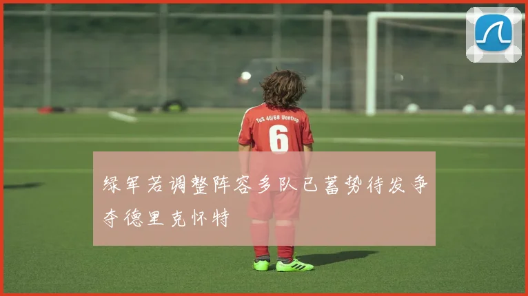 绿军若调整阵容多队已蓄势待发争夺德里克怀特