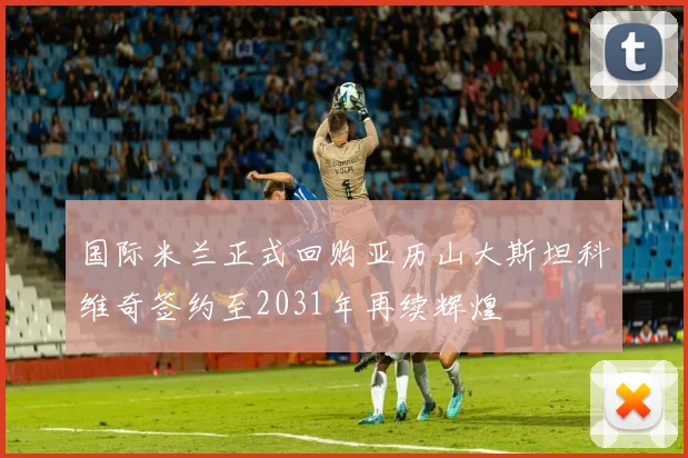 国际米兰正式回购亚历山大斯坦科维奇签约至2031年再续辉煌
